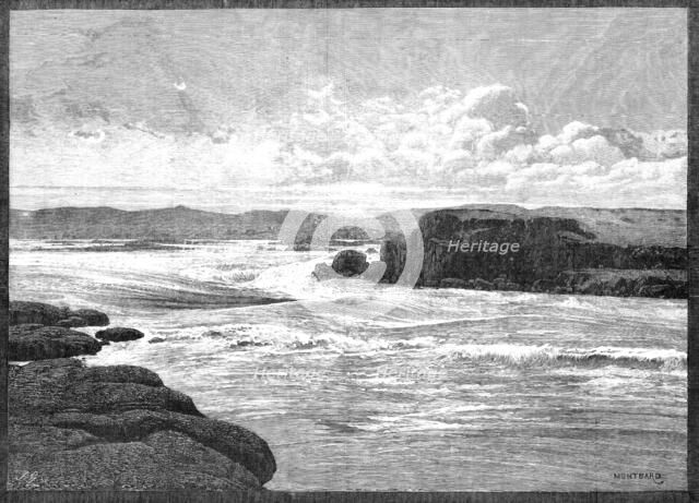 The First Cataract of the Nile, near the Island of Philae, 1883. Creator: J. G..