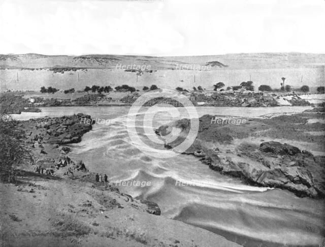 The first cataract of the Nile, Aswan, Egypt, 1895.  Creator: W & S Ltd.