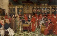 The First Chapter of the Order of the Golden Fleece, 1893-1900. Creator: Albrecht De Vriendt