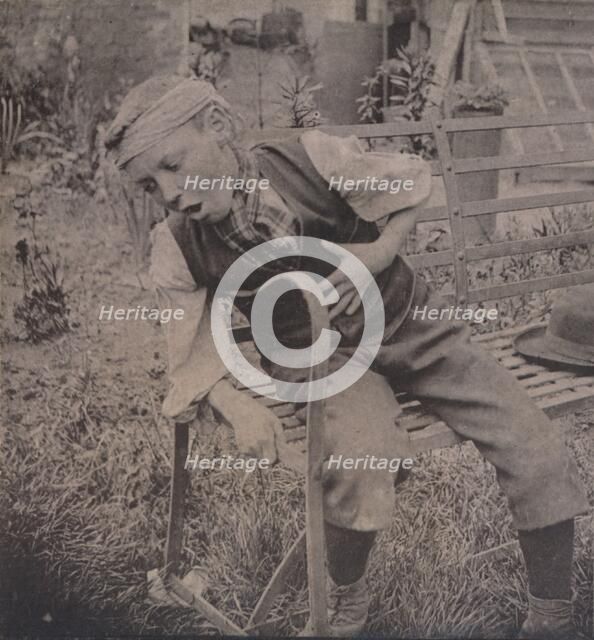 The First Cigar: The Result, 1910. Artist: Unknown