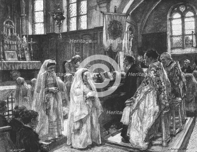 "The First Communion" after M Lhermitte, 1891', 1891. Creator: Unknown.