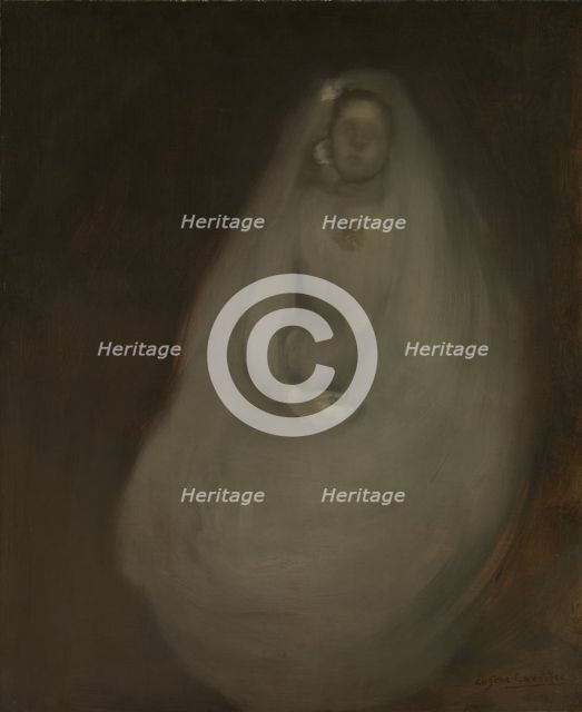 The First Communion, ca. 1896. Creator: Eugene Carriere.