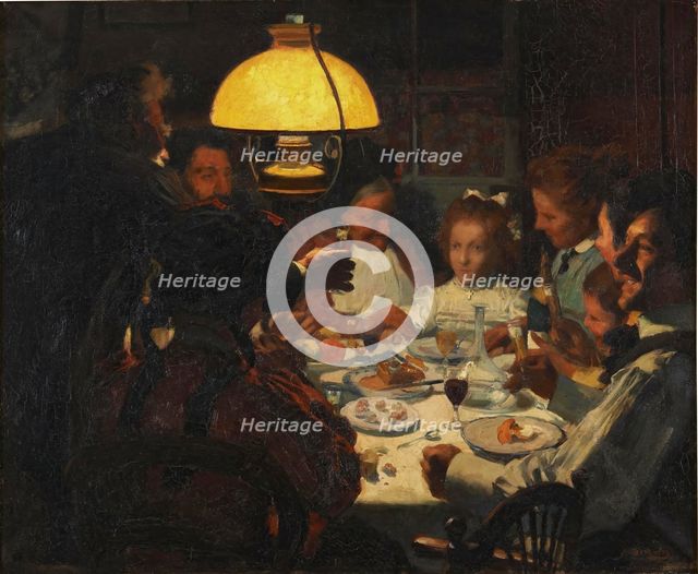 The First Communion Supper, c1918. Creator: Andre Devambez.