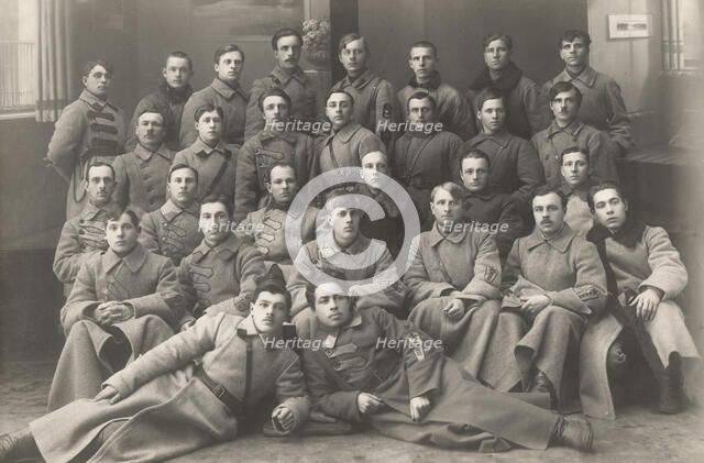 The first congress of commanders and administrative staff of special-purpose units of the..., 1923. Creator: A A Khaimovich.
