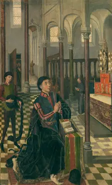 The First Duke of Infantado, c1470. Creator: Master of Sopetran