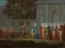 The First Day of School, c.1720-c.1737. Creator: Jean Baptiste Vanmour