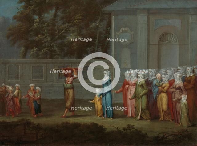 The First Day of School, c.1720-c.1737. Creator: Jean Baptiste Vanmour.