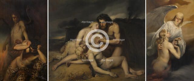 The First Deceased, 1843. Creator: Edward Dujardin.