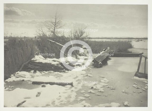 The First Frost, 1886. Creator: Peter Henry Emerson.