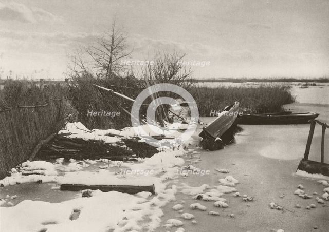 The First Frost, 1886. Creator: Peter Henry Emerson.