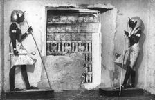 The first glimpse of Tutankhamun's tomb, Egypt, 1933-1934