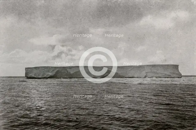'The First Ice-Berg', c1910, (1913). Artist: Herbert Ponting.