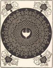 The First Knot (with a heart-shaped shield), probably 1506/1507. Creator: Albrecht Durer
