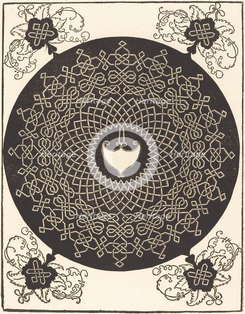 The First Knot (with a heart-shaped shield), probably 1506/1507. Creator: Albrecht Durer.