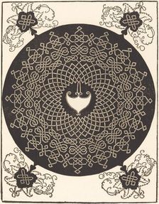 The First Knot (with a heart-shaped shield), probably 1506/1507. Creator: Albrecht Durer