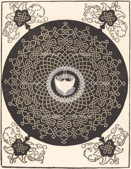 The First Knot (with a heart-shaped shield), probably 1506/1507. Creator: Albrecht Durer.