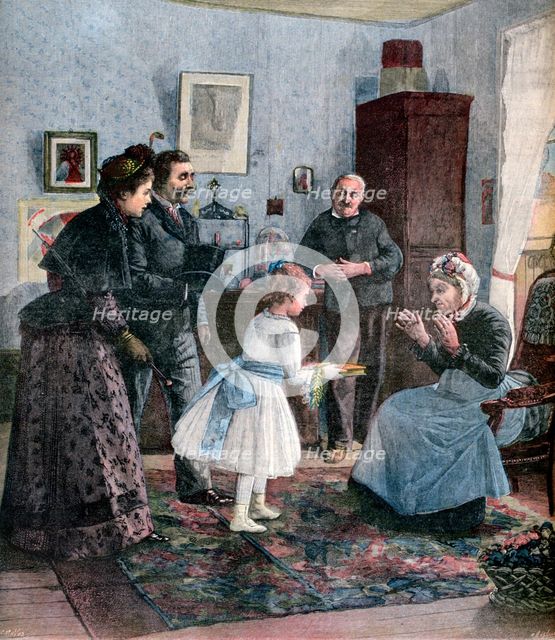 'The First Laurels', 1891. Artist: Henri Cain