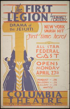 The First Legion, San Francisco, 1936. Creator: Unknown