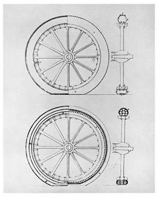 The first pneumatic tyre, 1845 (1956)