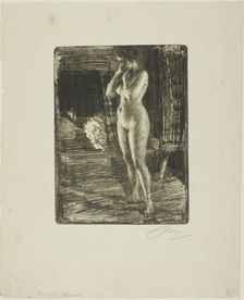 The First Pose, 1906. Creator: Anders Leonard Zorn