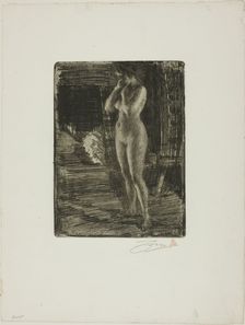 The First Pose, 1906. Creator: Anders Leonard Zorn
