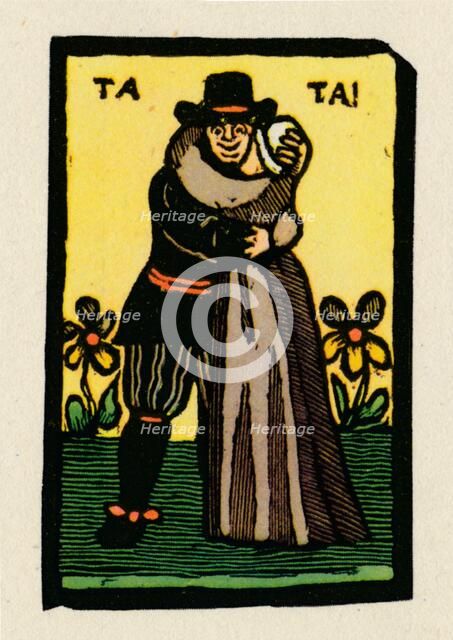 The First Revival of the Chap-Book Style', 1885, (1946). Artist: Joseph Crawhall.