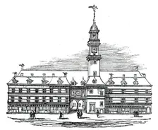 The first Royal Exchange, 1569, 1844. Creator: Unknown