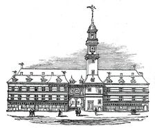 The first Royal Exchange, 1569, 1844. Creator: Unknown