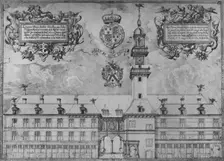 The First Royal Exchange in 1569 c16th century, (1928)