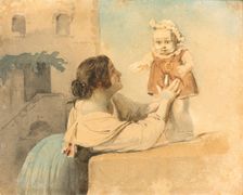 The first steps, n.d., c1820-1860. Creator: Ernst Meyer