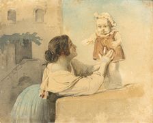 The first steps, n.d., c1820-1860. Creator: Ernst Meyer