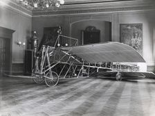The first Swedish aircraft. Creator: Unknown