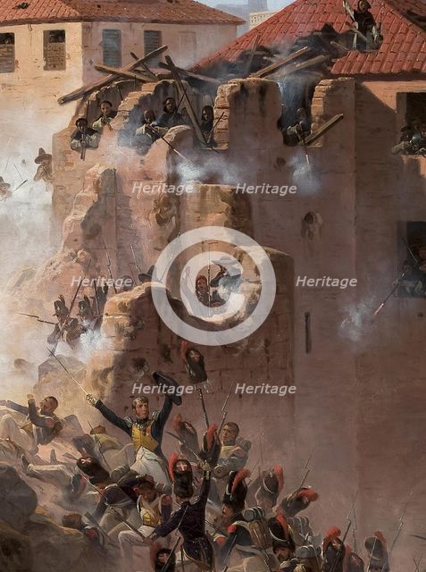 The First Siege of Zaragoza (Detail).