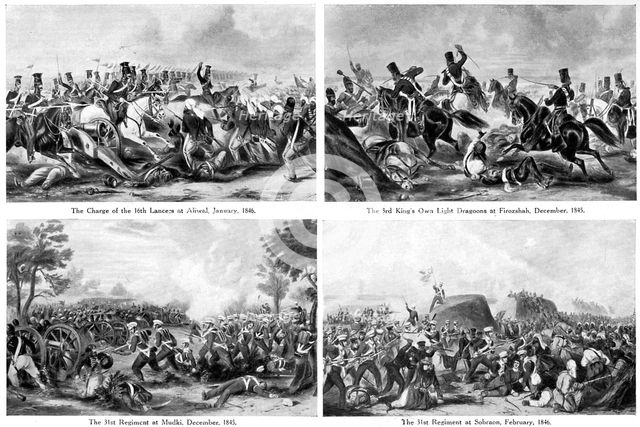 The First Sikh War, India, 1840s, (c1920). Artist: Unknown