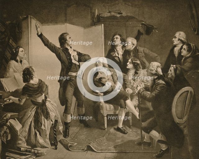 'The First Singing of the Marseillaise', 1895. Creator: Isidore Pils.