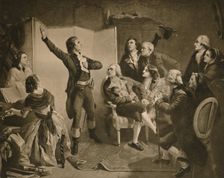 The First Singing of the Marseillaise 1895. Creator: Isidore Pils