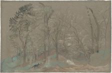 The First Snowfall, c. 1877-1887. Creator: Arthur Davies