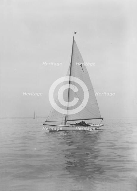 The first Solent Sunbeam 'Dainty' (V1), 1925. Creator: Kirk & Sons of Cowes.
