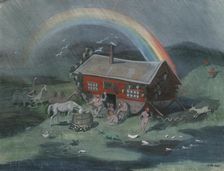 The First Tavern, 1906. Creator: Ivar Arosenius