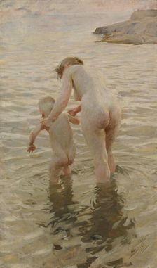 The First Time, 1888. Creator: Anders Leonard Zorn