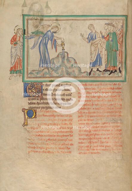 The First Vessel: Ulcerous Wounds; Dyson Perrins Apocalypse, about 1255-1260. Creator: Unknown.