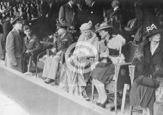 The first 'Victory' match, June 1945. Artist: Planet News Ltd