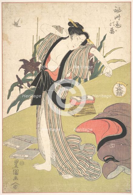 The First Visit of the Cuckoo. Creator: Utagawa Toyokuni I.