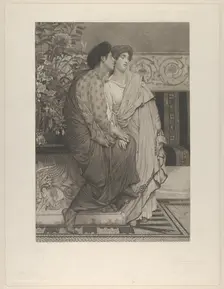 The First Whisper of Love, 1876. Creator: Leopold Lowenstam