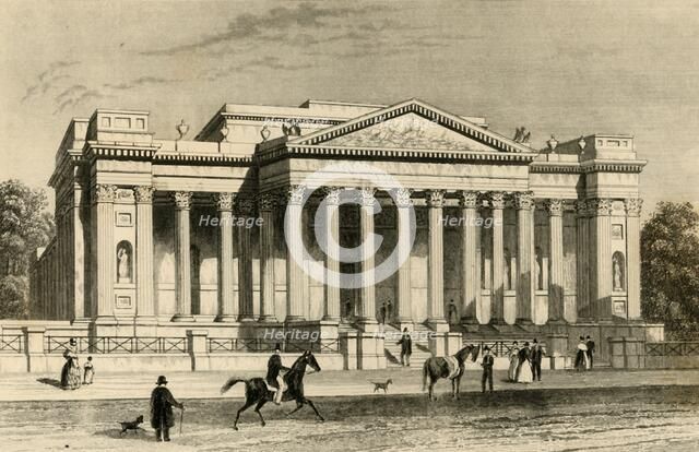 'The Fitzwilliam Museum, Cambridge', c1835. Creator: Unknown.