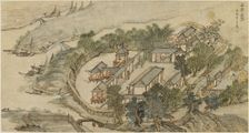 The Five Deer Hermitage, Early 17th cen.. Artist: Li Shida (active 1580-1621)