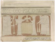 The five foolish and the five wise virgins, c. 1869-c. 1925. Creator: Antoon Derkinderen