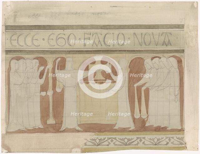 The five foolish and the five wise virgins, c. 1869-c. 1925. Creator: Antoon Derkinderen.