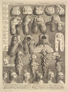 The Five Orders of Periwigs, 1761. Creator: William Hogarth