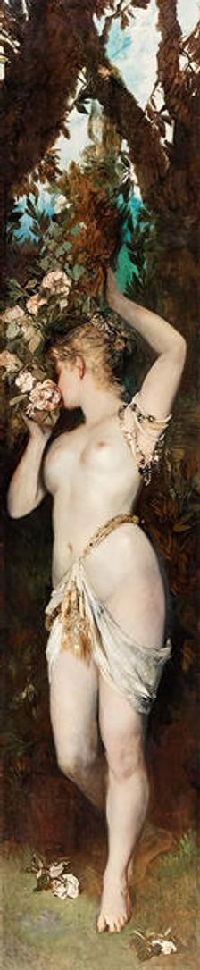 The five senses: smell, 1872/1879. Creator: Hans Makart